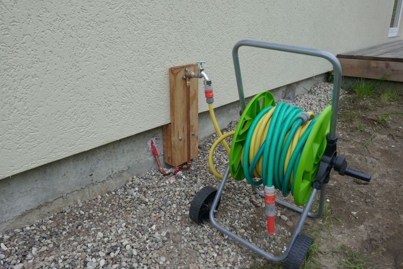 Outdoor Spigot Installation detail